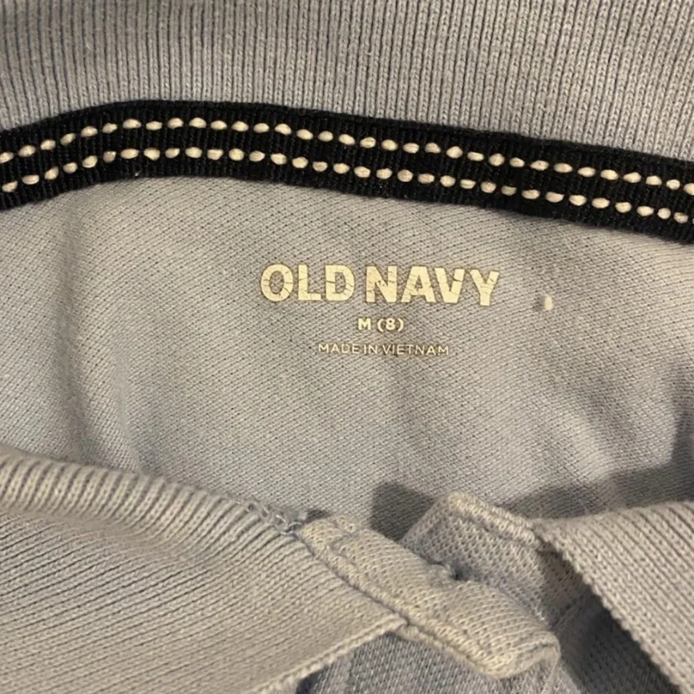 Old Navy Girls Size 8-10 Blue/Khaki Short Sleeve & Pants Uniform Bundle